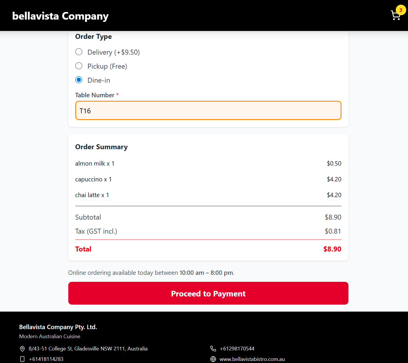 Uber Eats, DoorDash, Public Ordering, Online Checkout, and Guest/Web Orders screenshot